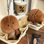 Coffee Bean Plush Doll
