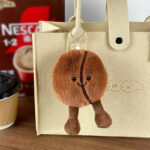 Coffee Bean Plush Doll