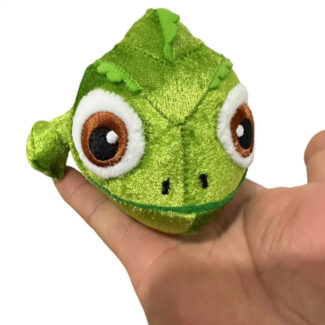 Green Chameleon Plush Toy Shoulder Buddy