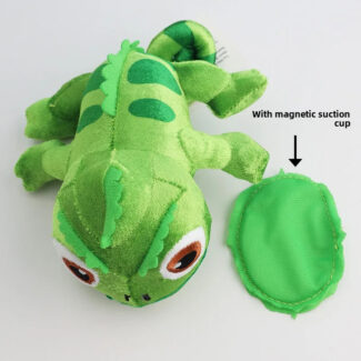 Green Chameleon Plush Toy Shoulder Buddy