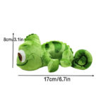 green chameleon plush toy shoulder buddy new 09