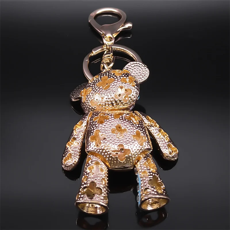 Colorful Crystal Bear Keychain Bag Charm Colorful Crystal Bear Keychain Bag Charm