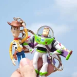 Toy Story Doll Keychain Woody Buzz Together 04